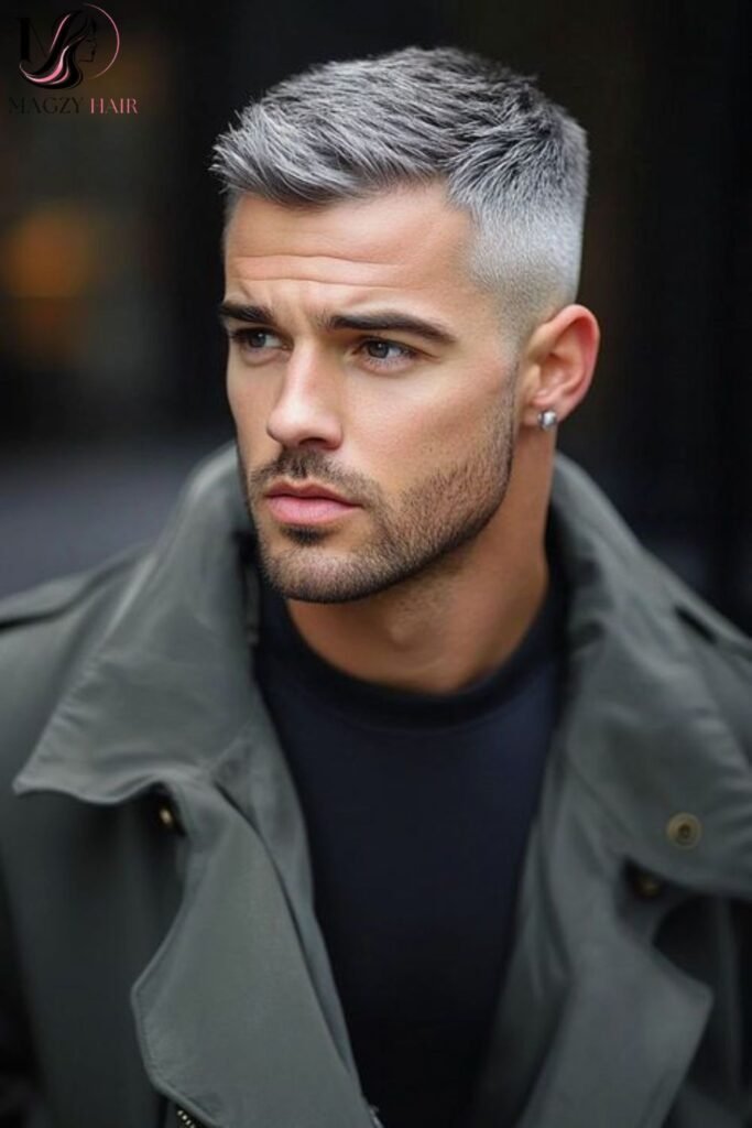 Silver Hair Color for Men: A Growing Trend