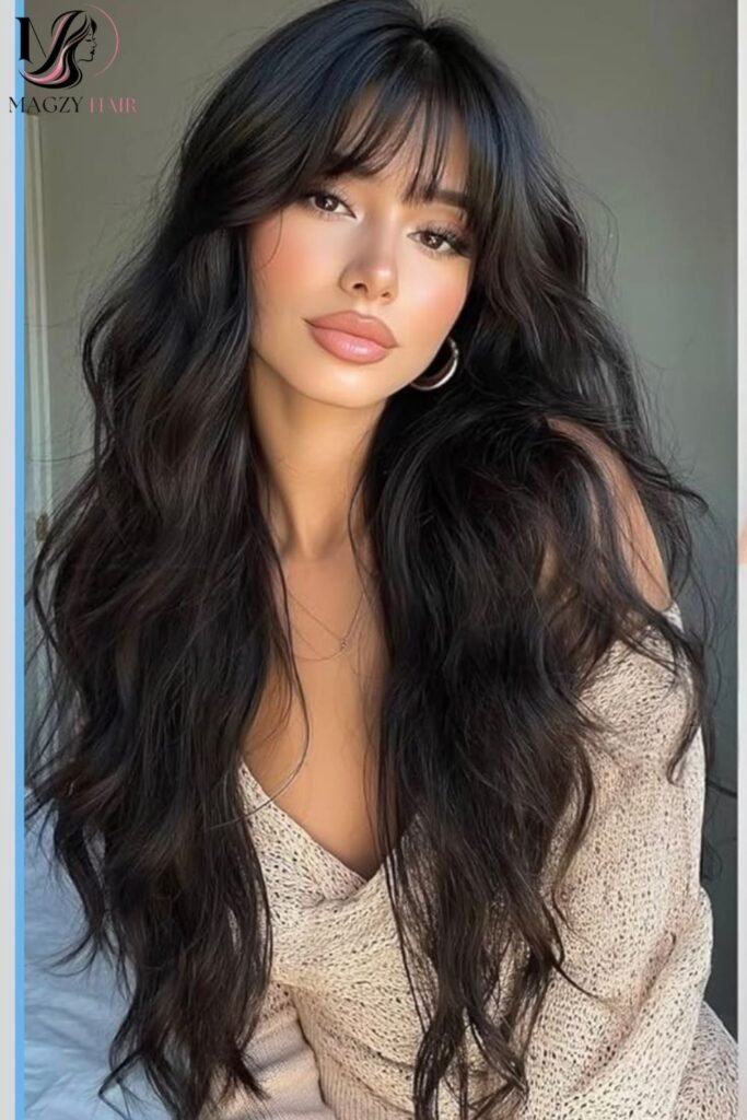 Long Layers: The Most Requested Thick Wavy Haircut