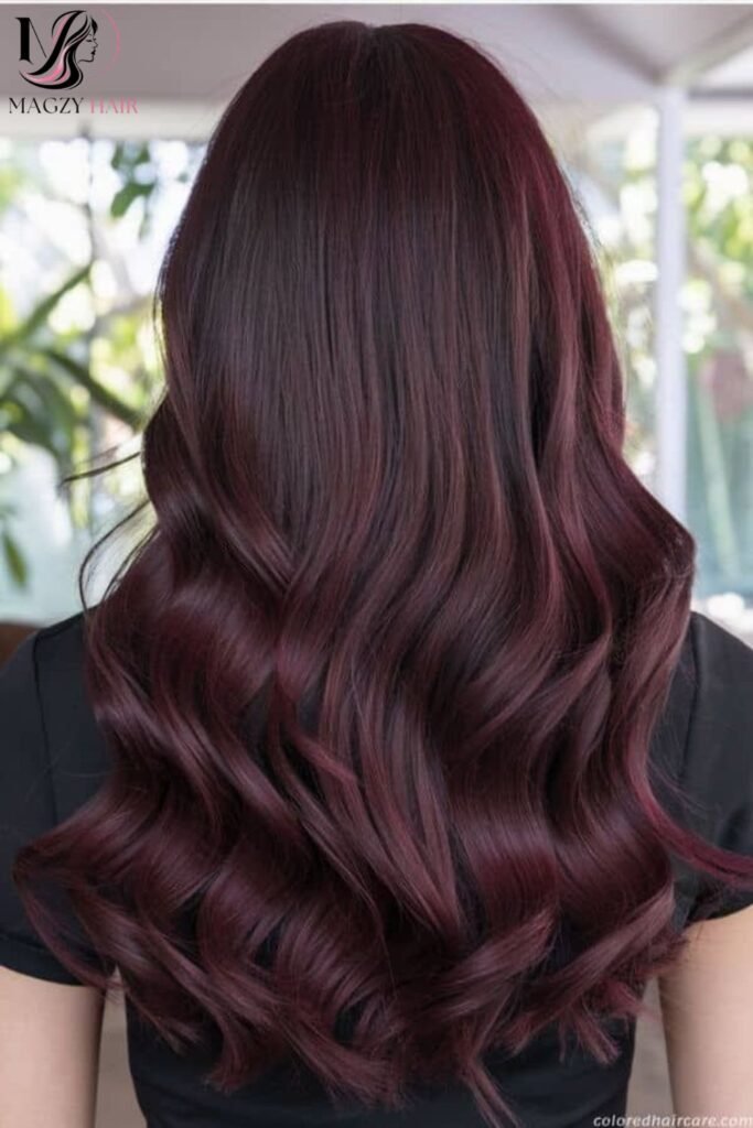 Rich Mahogany Hair Color