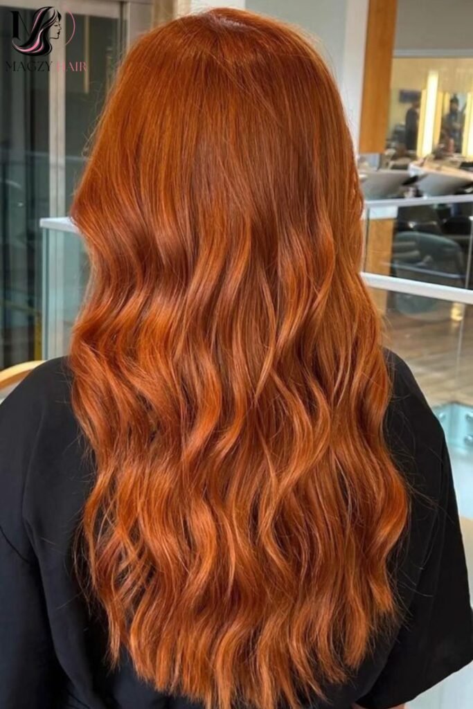 Rust Orange Hair Color