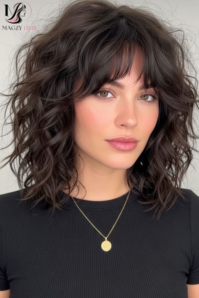The Shag Cut: Why It's Perfect for Thick Wavy Texture