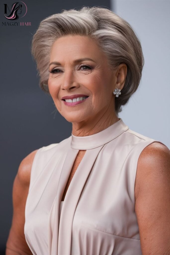 Why Short Haircuts Work So Well for Older Women