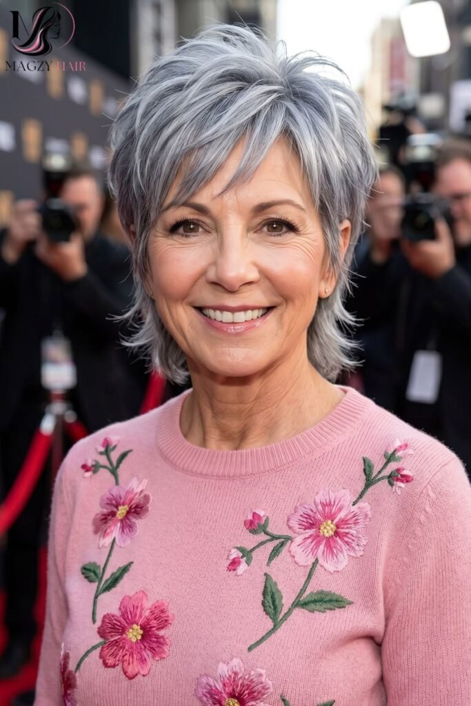Short Shag Haircut: Effortless Texture and Movement