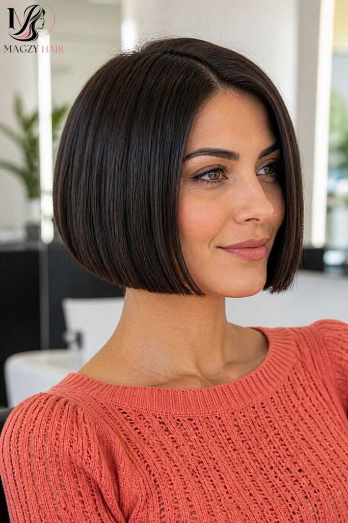 Choosing the Right Bob Length for Bangs