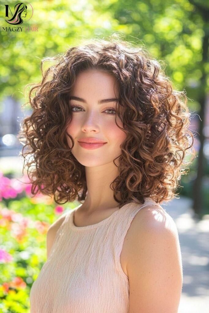 Medium-Length Hairstyles for Curly Hair