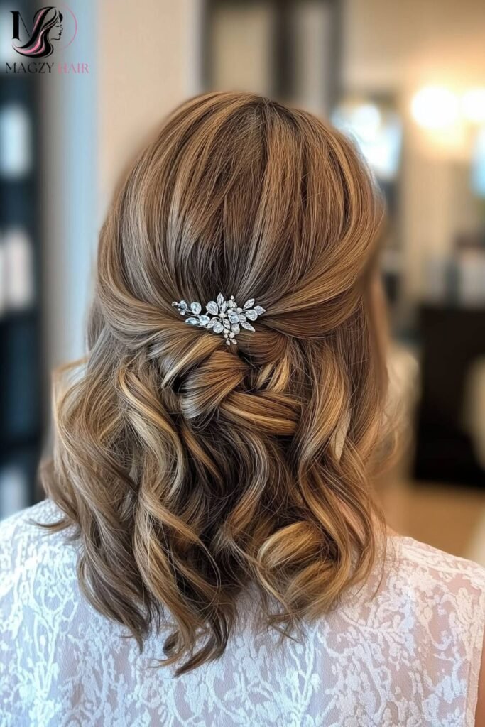 Medium-Length Hairstyles for Special Occasions
