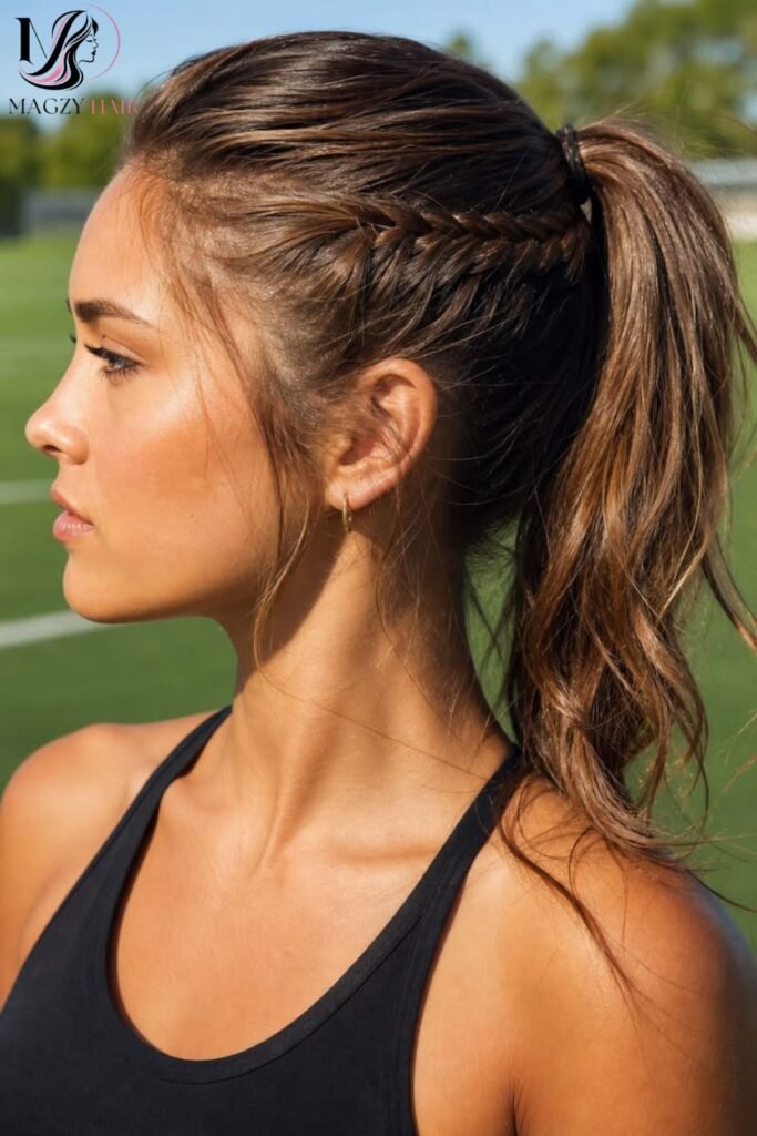 Medium-Length Hairstyles for Active Lifestyles