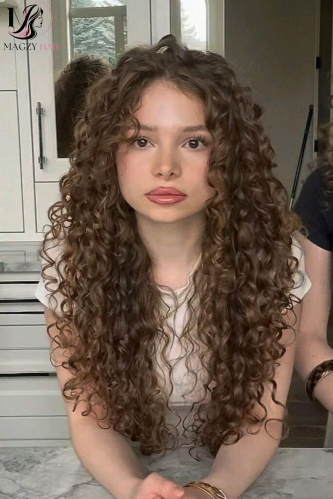 The Curly Girl Method and Long Curly Hairstyles