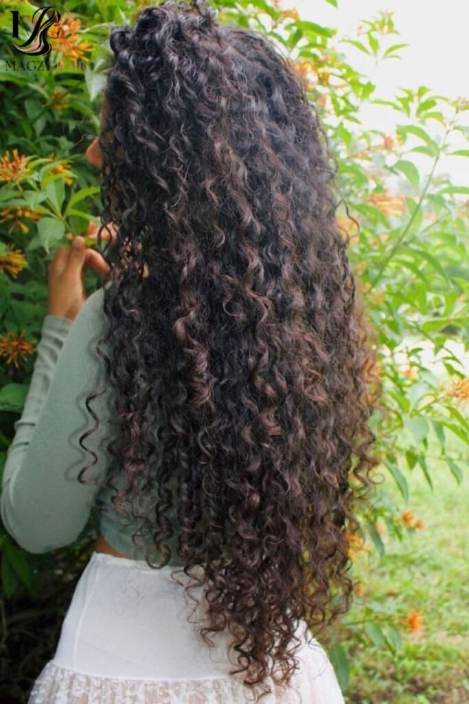 Growing Out Long Curly Hairstyles Without Losing Shape