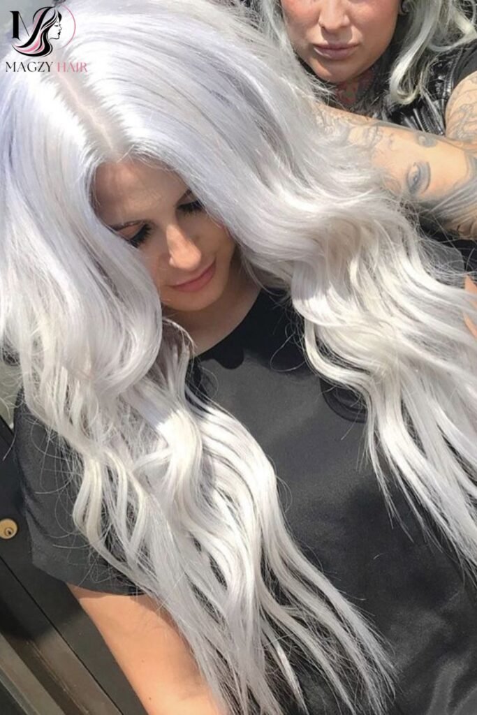 Icy Platinum Silver: The Boldest Silver Shade