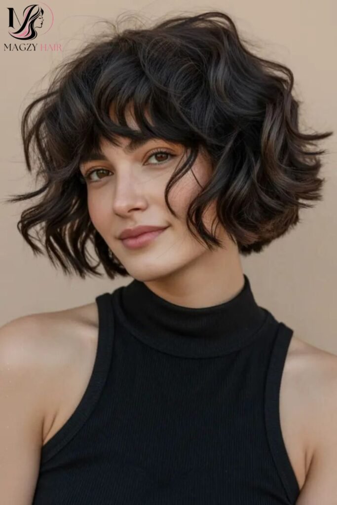 Textured Choppy Lob