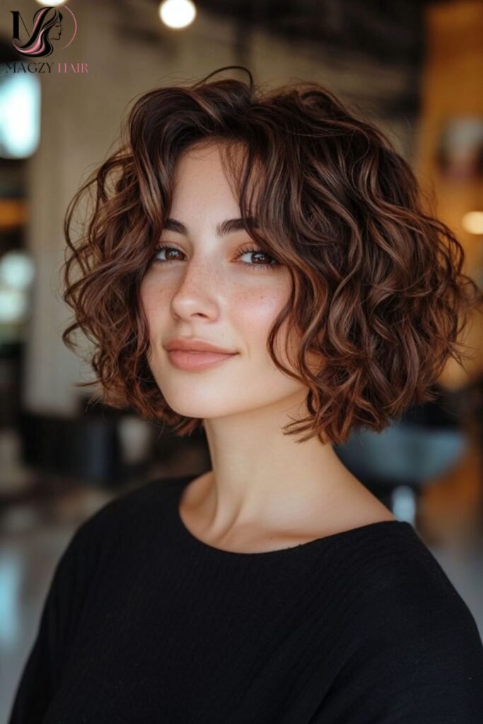 Wavy Choppy Bob