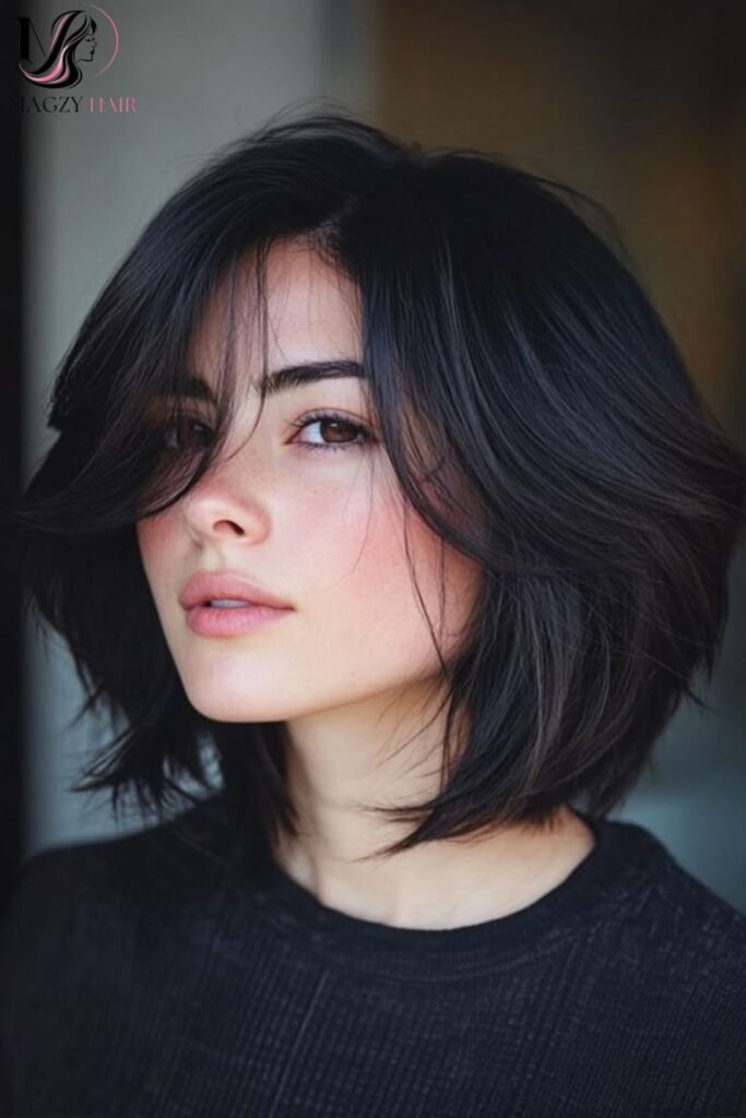 Layered Chin Length Haircuts: Softness and Movement