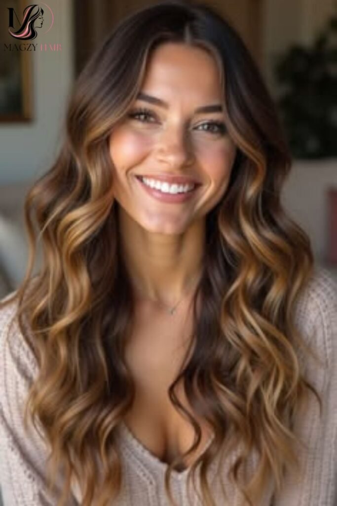Beachy Waves for Long Hair