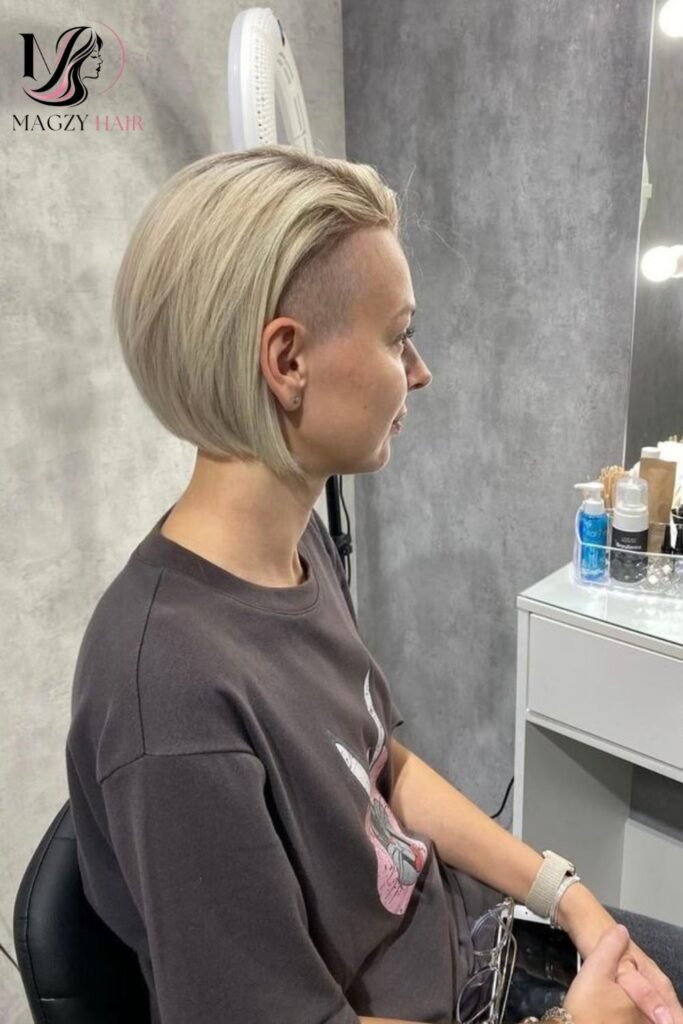 Blunt Bob With Subtle Undercut