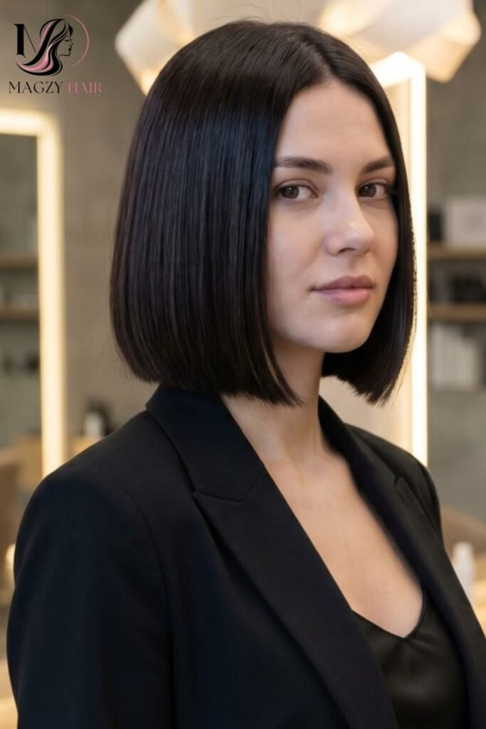Blunt Bob for Straight Hair