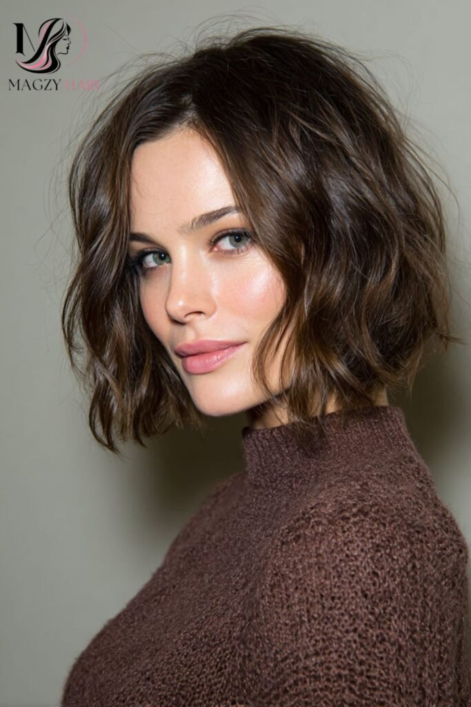 Bob With Soft, Loose Waves