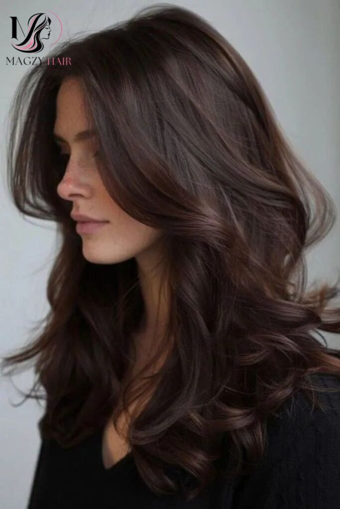 Deep Chocolate Brown Hair Color