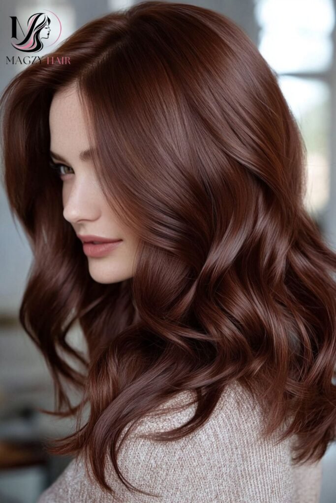 Cool Toned Chestnut Hair Color