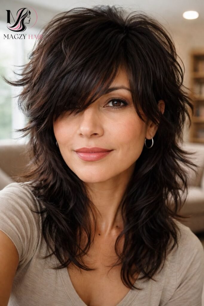 Shoulder Length Shag