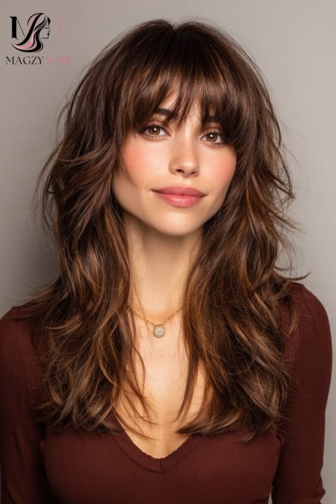 Long Shag with Bangs