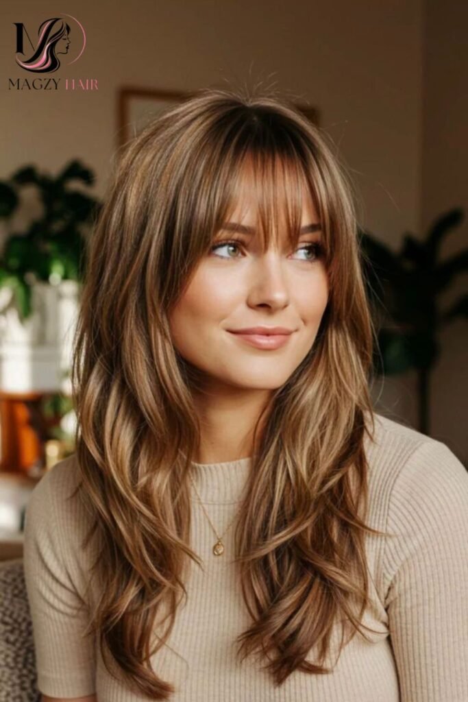 Cute Mom Haircuts With Bangs