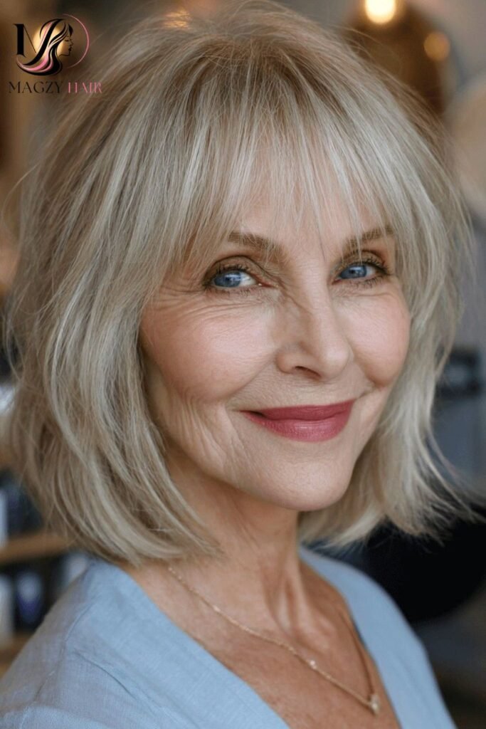 Soft, Wispy Bangs: The Most Forgiving Option