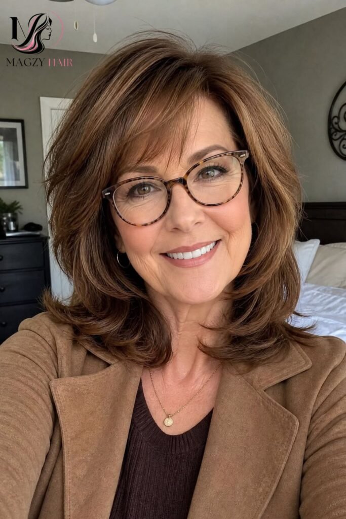 Side Swept Bangs: Versatile and Universally Flattering