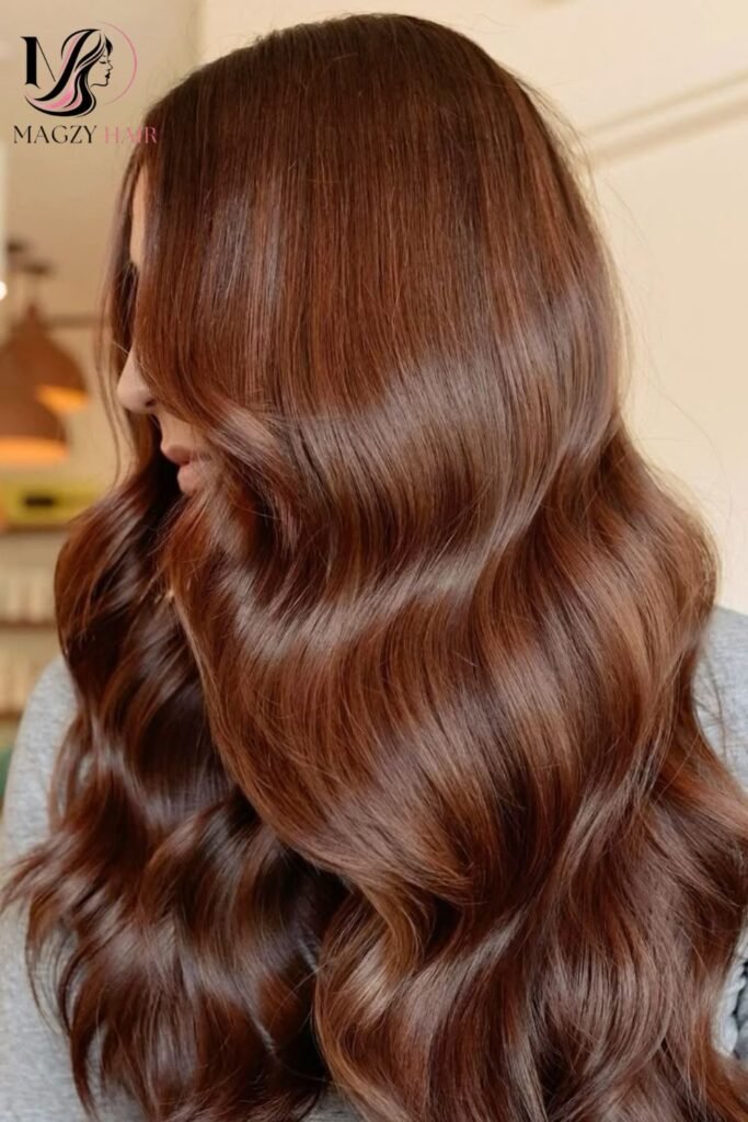 Copper Kissed Brunette