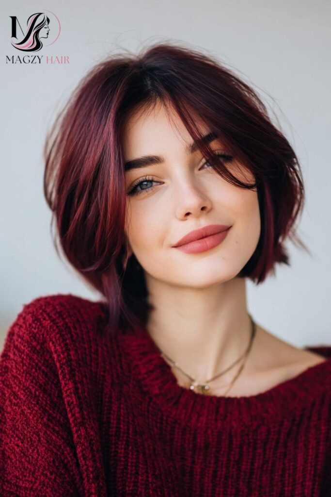 Short Fall Hairstyles for Square Faces