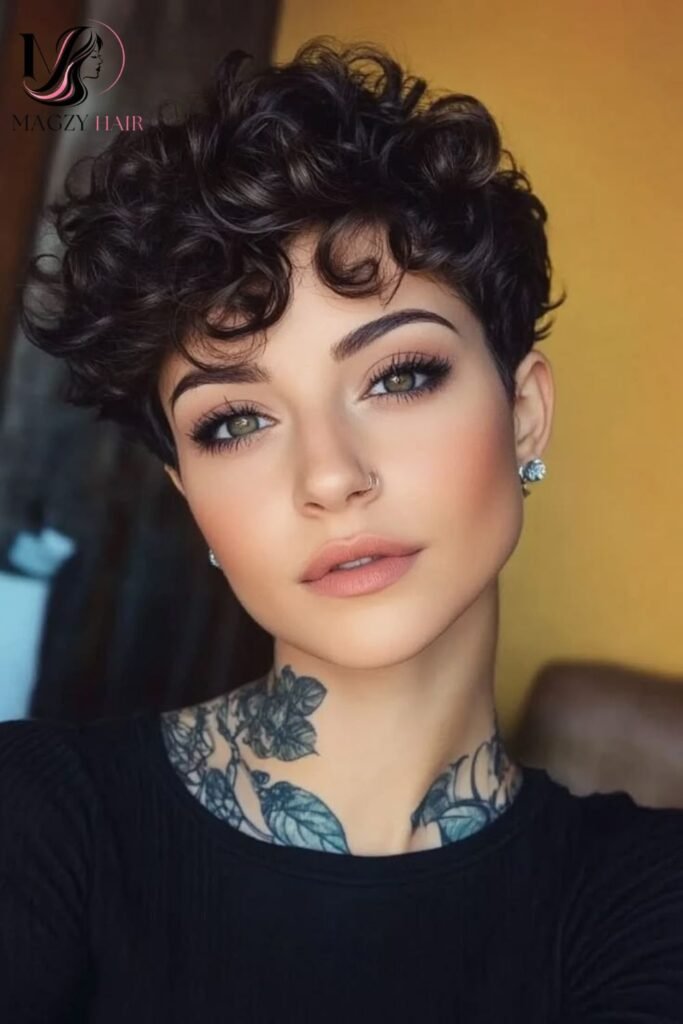 Curly Pixie Haircut Ideas