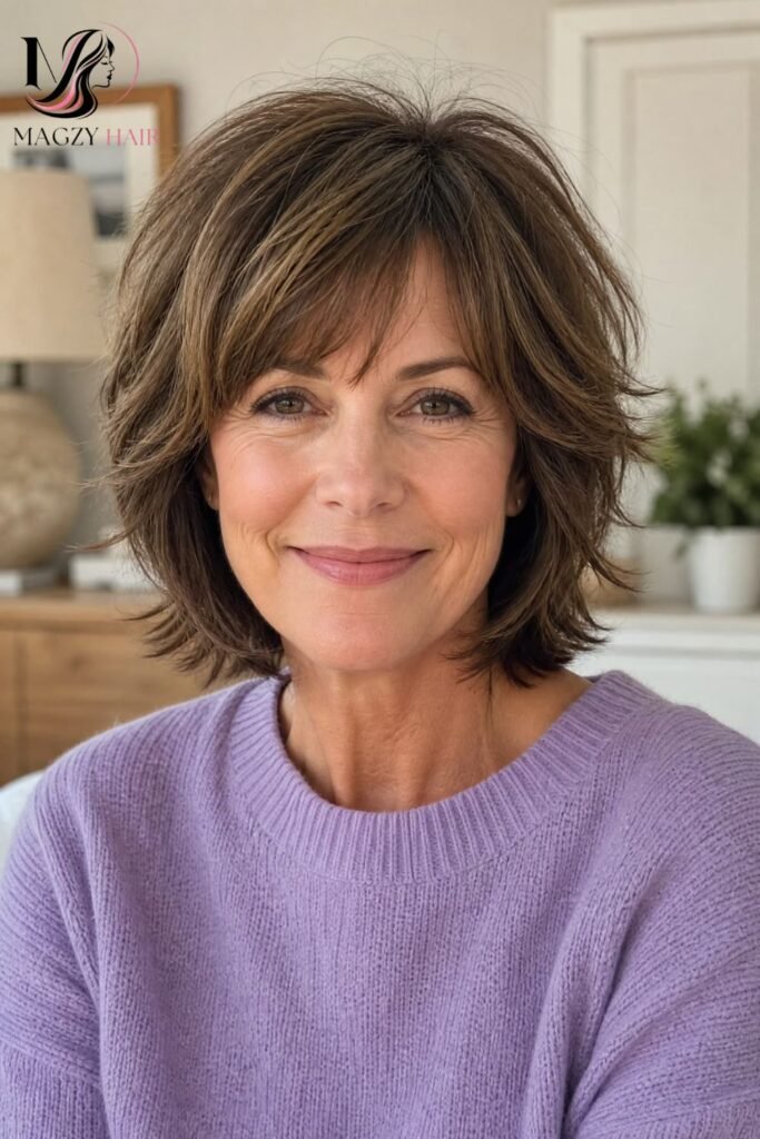 Textured Bob With Movement