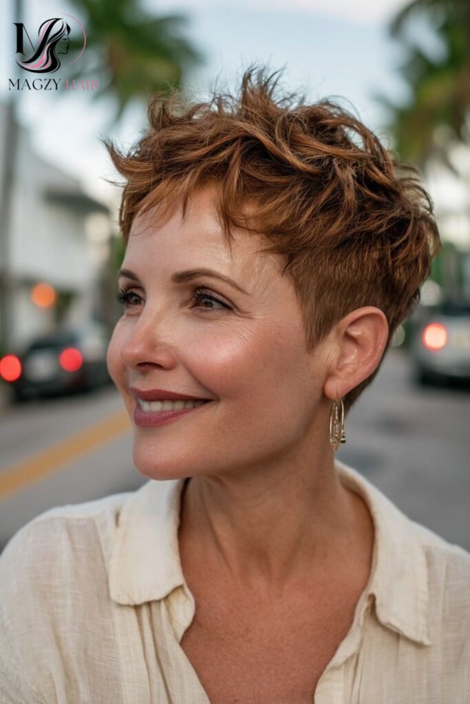 Undercut Pixie for Added Texture Control