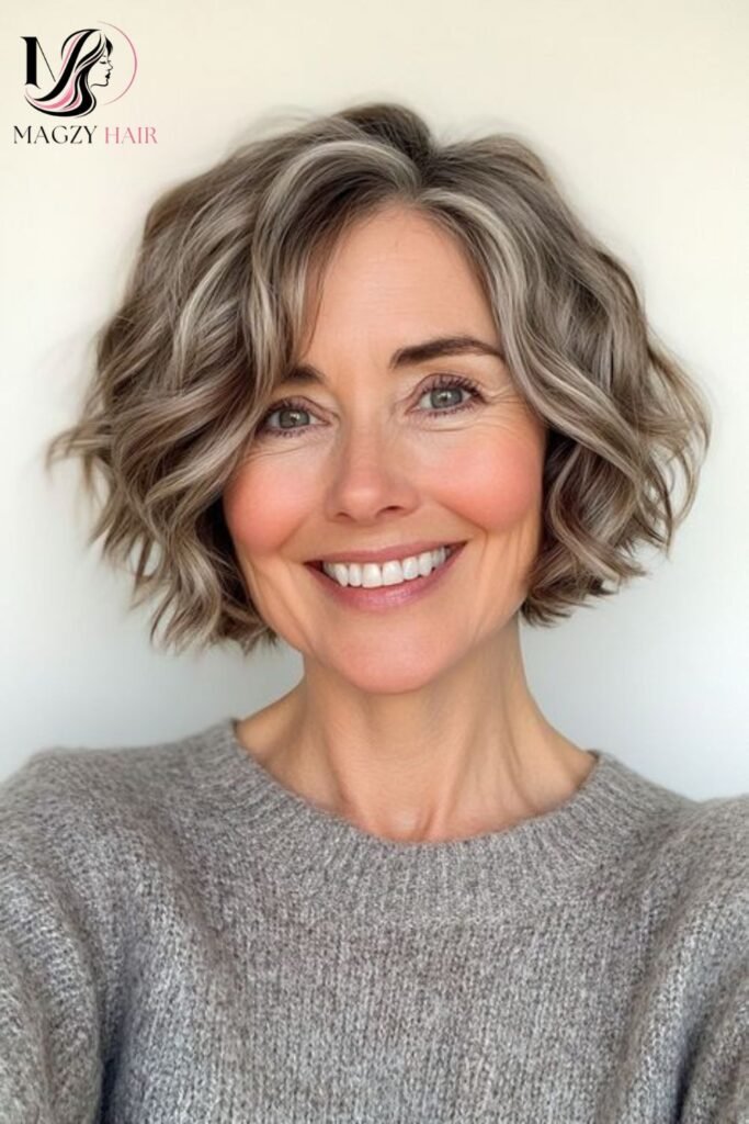 Wavy Bob for Effortless Style