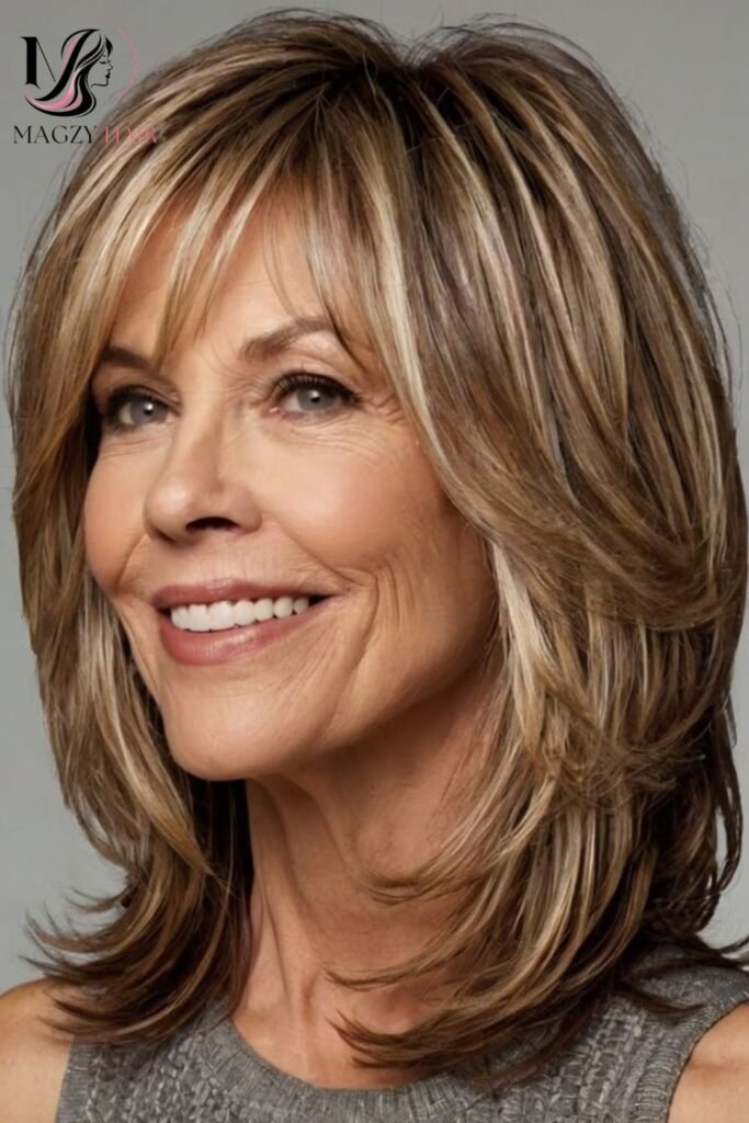 Long Layers Hairstyles For Women Over 50