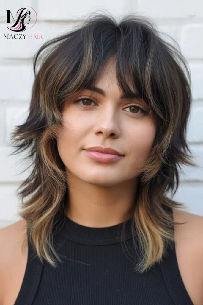Shag With Balayage or Highlights