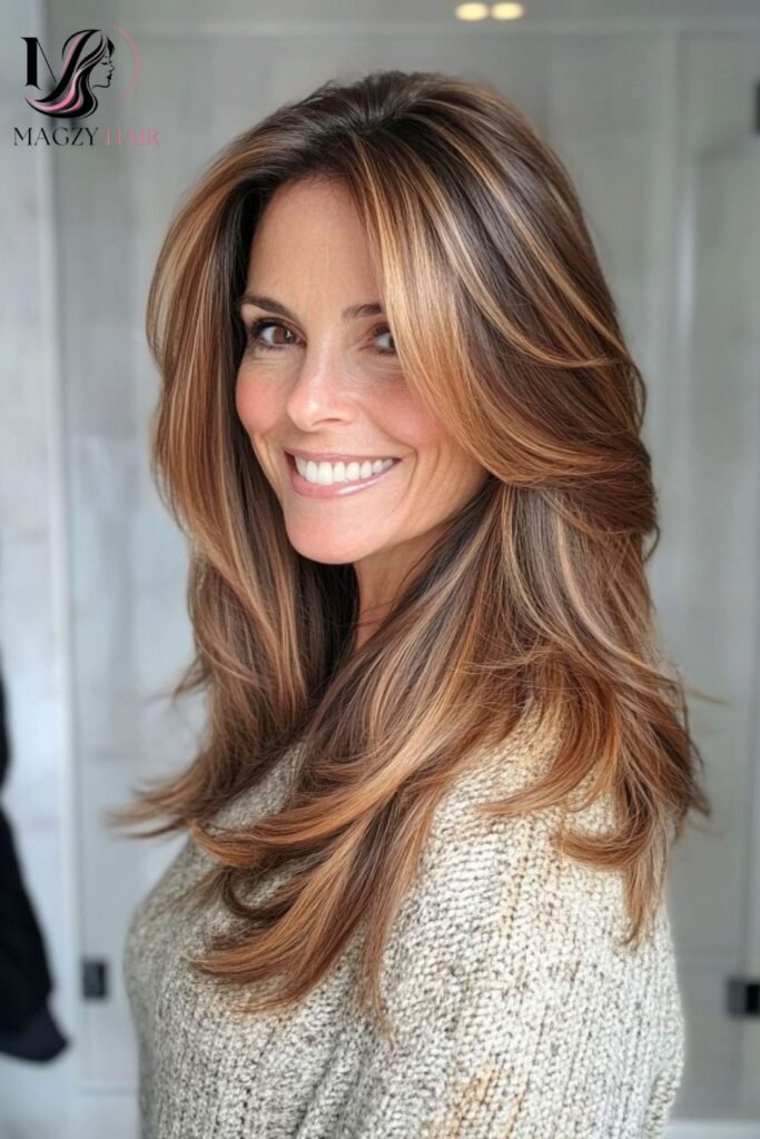 Long Hair With Highlights or Balayage