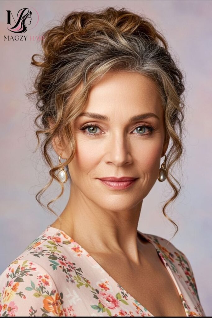 Elegant Updos and Half Up Styles