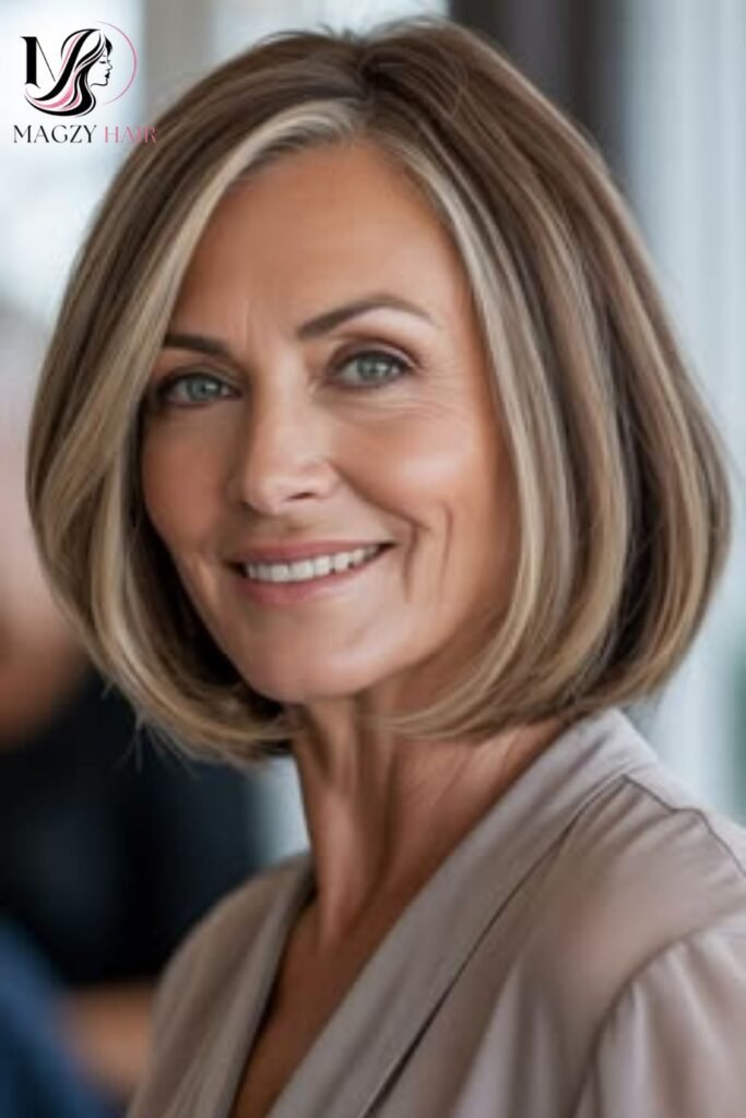 Bob With Highlights or Balayage