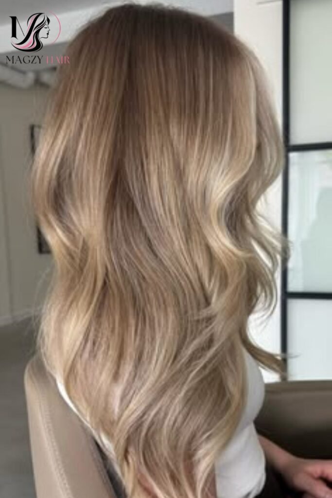 Beige Dark Blonde Hair Color