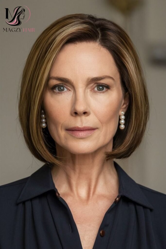 Classic Chin Length Bob for Timeless Appeal