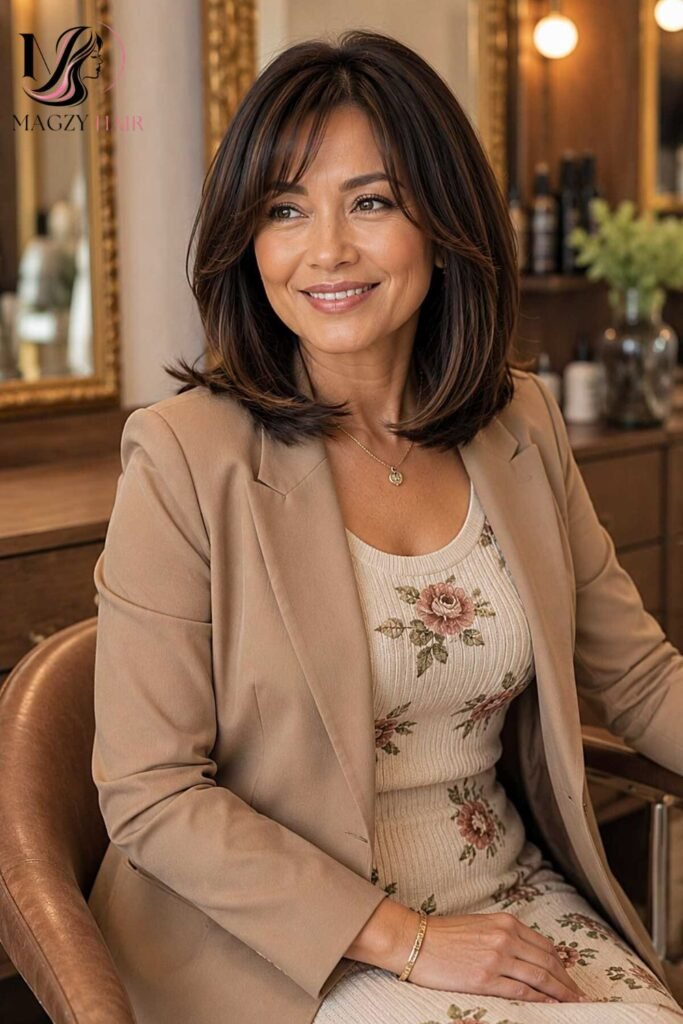 Long Bob (Lob) for Added Versatility