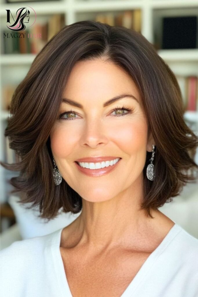 Bob Hairstyles For Women Over 40 Thick or Coarse Hair