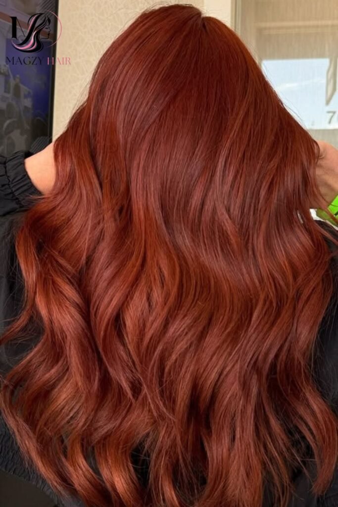 Deep Auburn: Rich, Dramatic Warmth