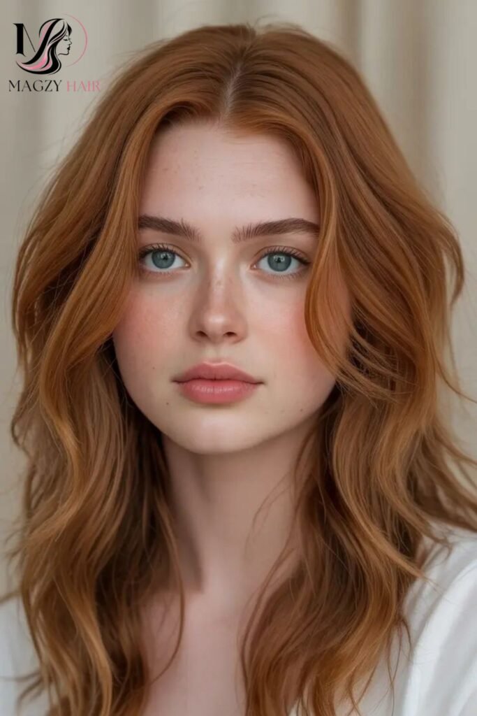 Soft Auburn: A Subtle, Everyday Wearable Option