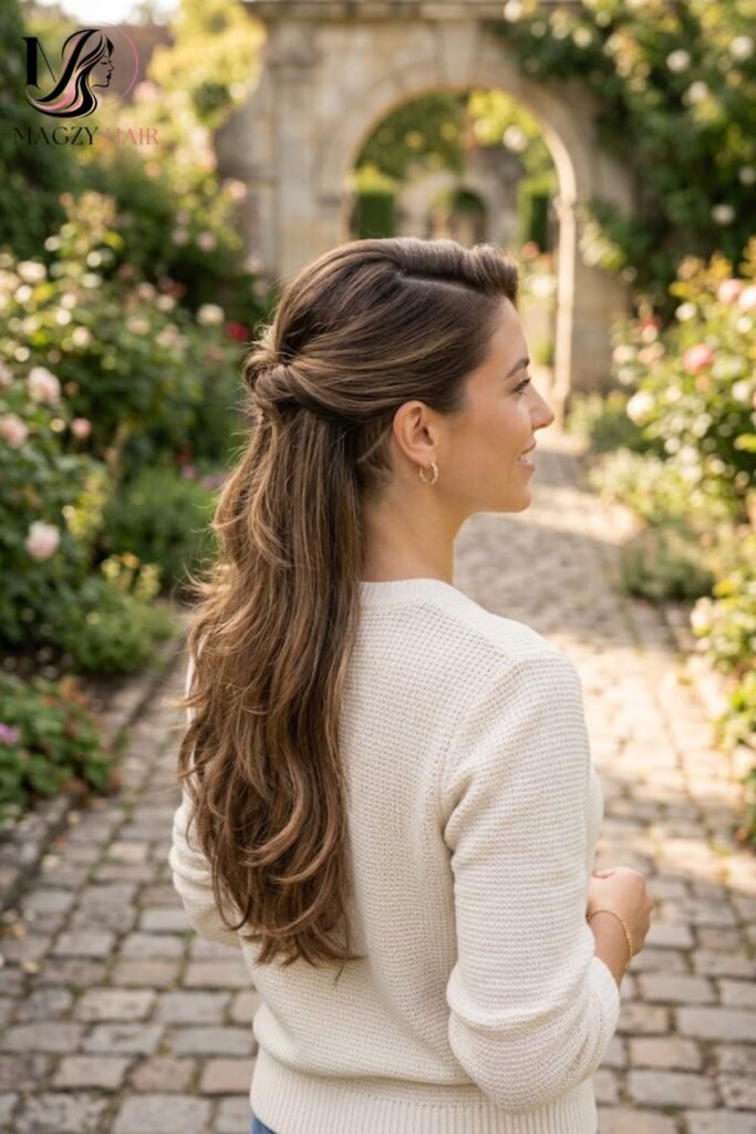 Long Layers With A Subtle Undercut