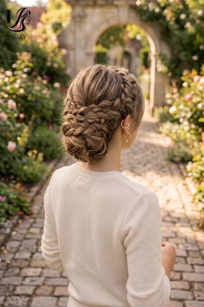 Long Layers for Special Occasion Updos