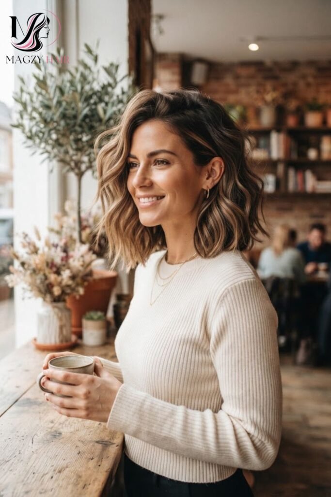 Wavy Lob with Natural Texture Enhancement