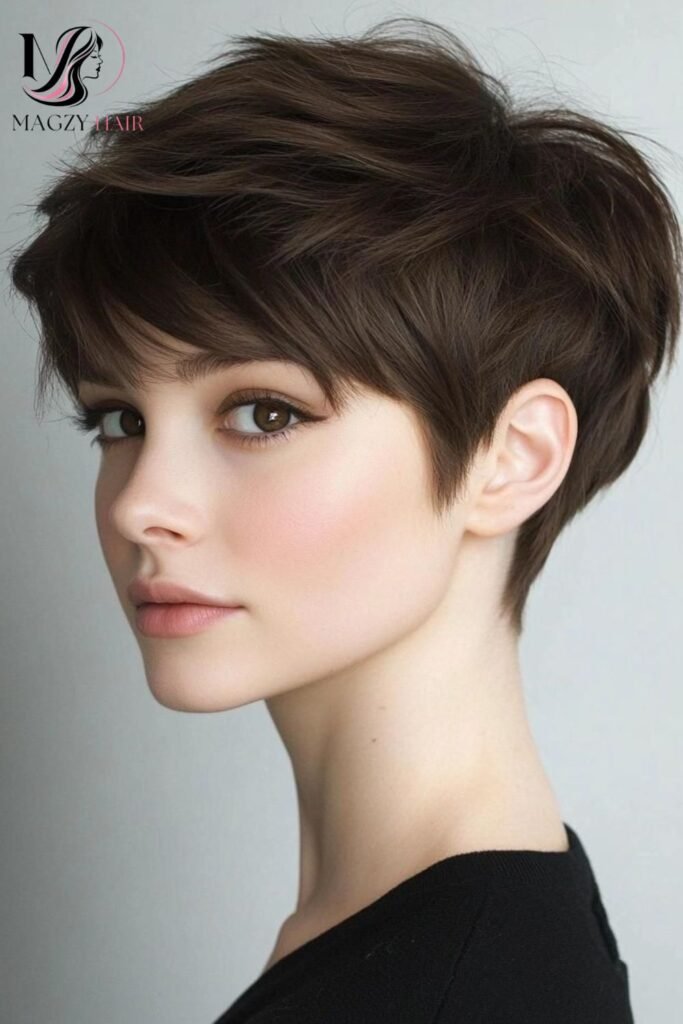 Pixie Haircuts for Thick, Straight Hair