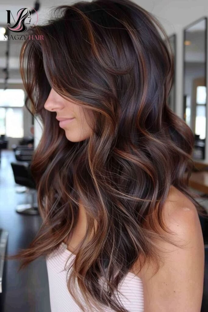 Espresso Brown with Subtle Caramel Underlights